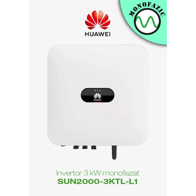 Huawei 3 KW Hybrid Single Phase Inverter SUN2000 3KTL L1 MerXu