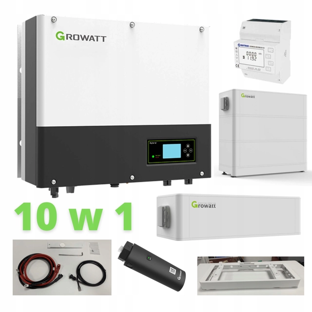 Growatt HYBRID SET MIT BATTERIEN 10W1 7kW MerXu Preise Verhandeln