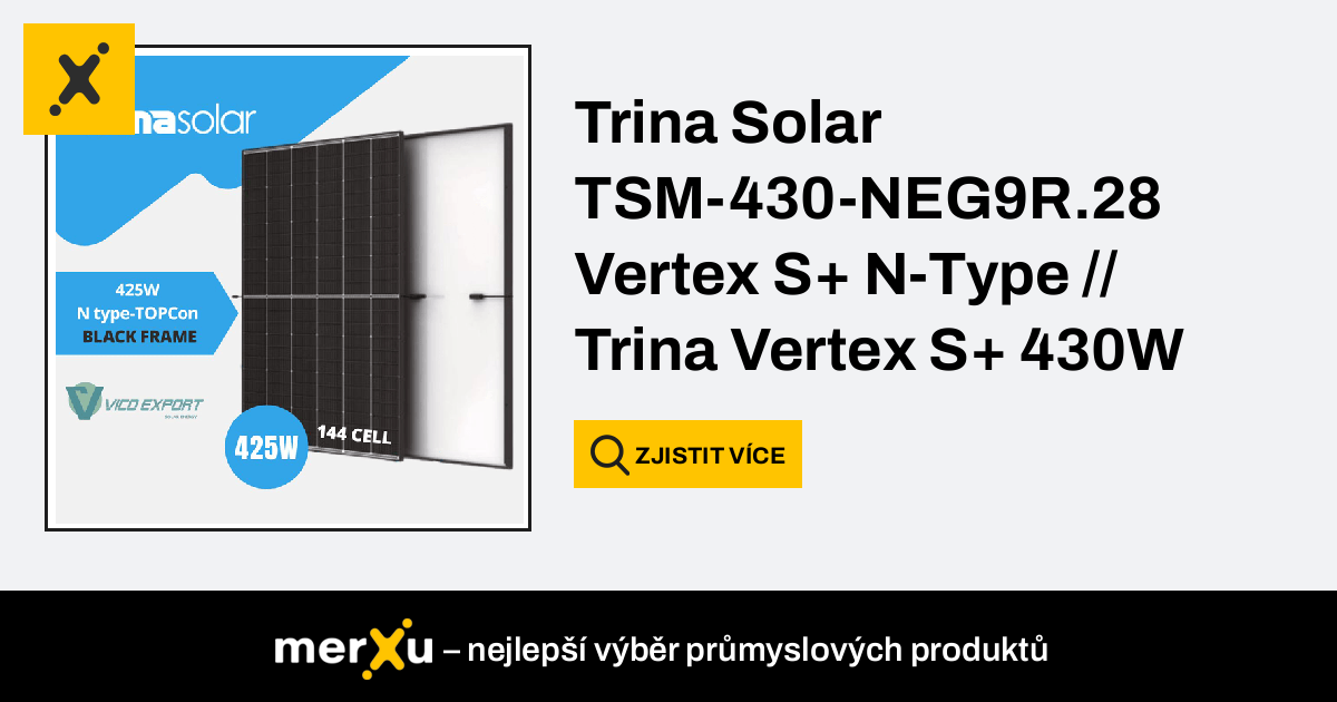 Trina Solar Tsm Neg R Vertex S N Type Vertex S W Sol Rn