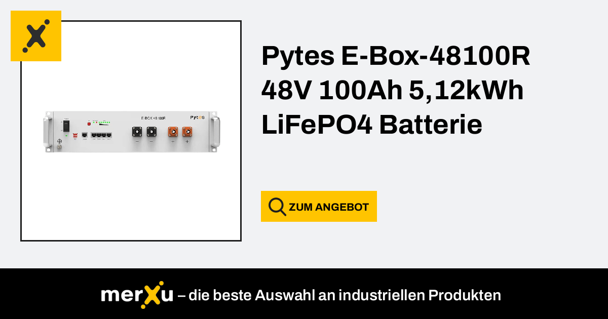 Pytes E Box R V Ah Kwh Lifepo Batterie