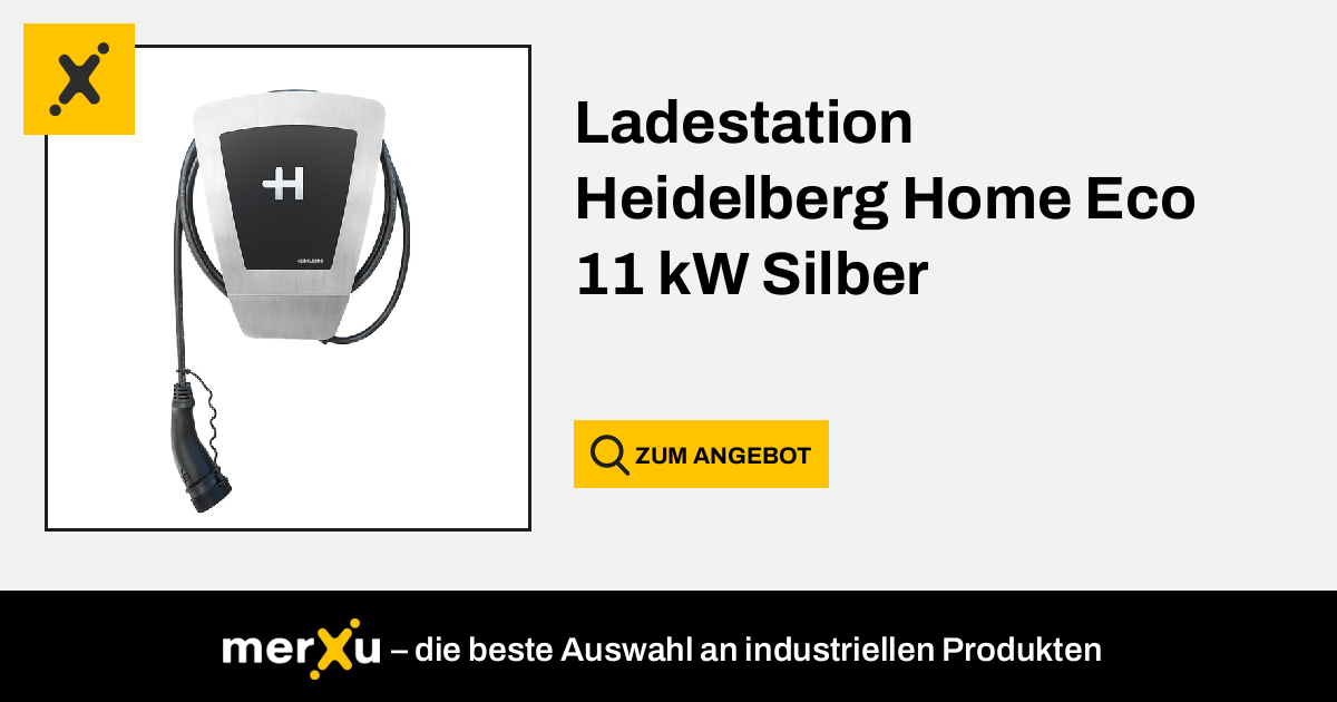 Heidelberg Ladestation Home Eco 11 KW Silber 3DDA 73619 20220901114813