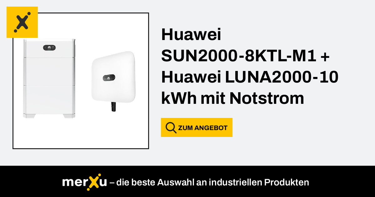 Huawei Sun Ktl M Huawei Luna Kwh Mit Notstrom Merxu