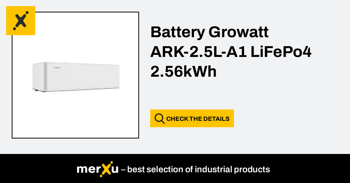 Growatt Battery Ark L A Lifepo Kwh Merxu Negotiate Prices