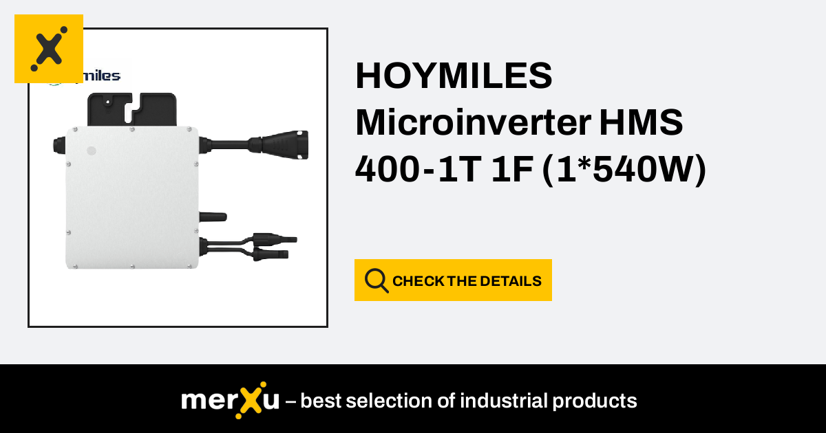 Hoymiles Microinverter Hms T F W Hms T Merxu