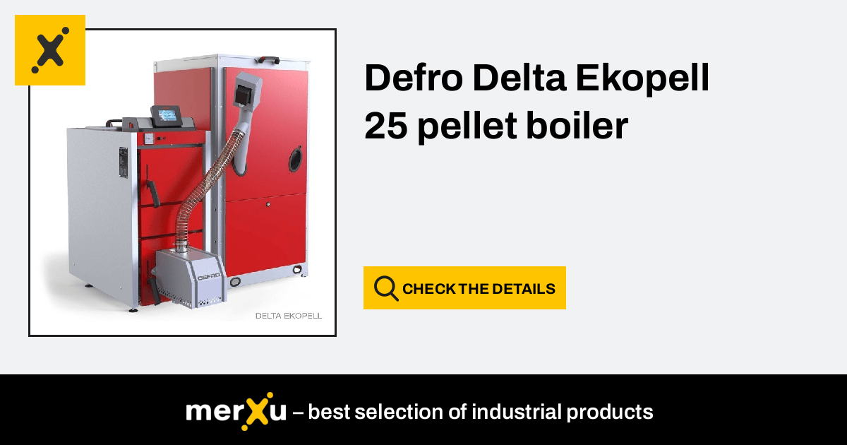 Defro Lenkija Defro Delta Ekopell 25 Pellet Boiler MerXu