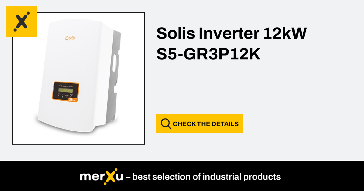 Solis Inverter Kw S Gr P K Merxu Negotiate Prices Wholesale