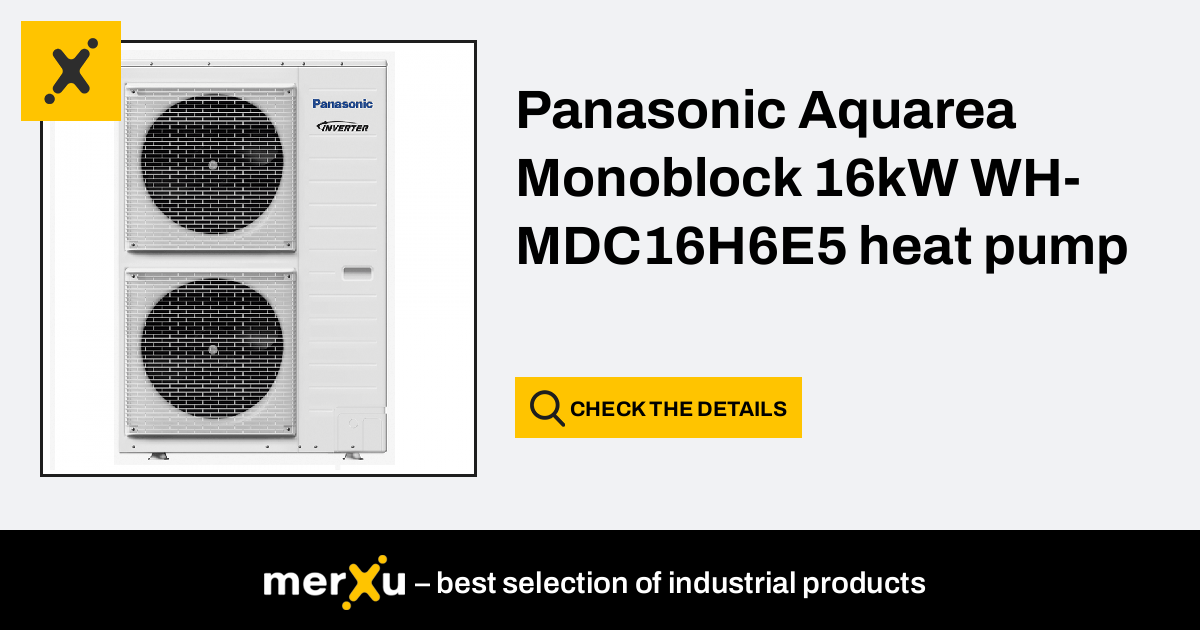 Panasonic Aquarea Monobloc Heat Pump Kw Wh Mdc H E E Fb