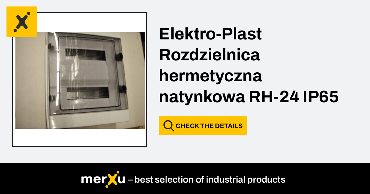 Elektro Plast Rozdzielnica Hermetyczna Natynkowa RH 24 IP65 36 24