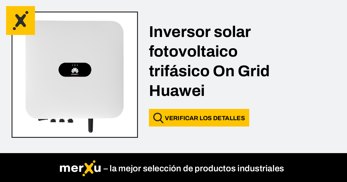 Huawei Inversor Solar Fotovoltaico Trif Sico On Grid Sun Ktl M