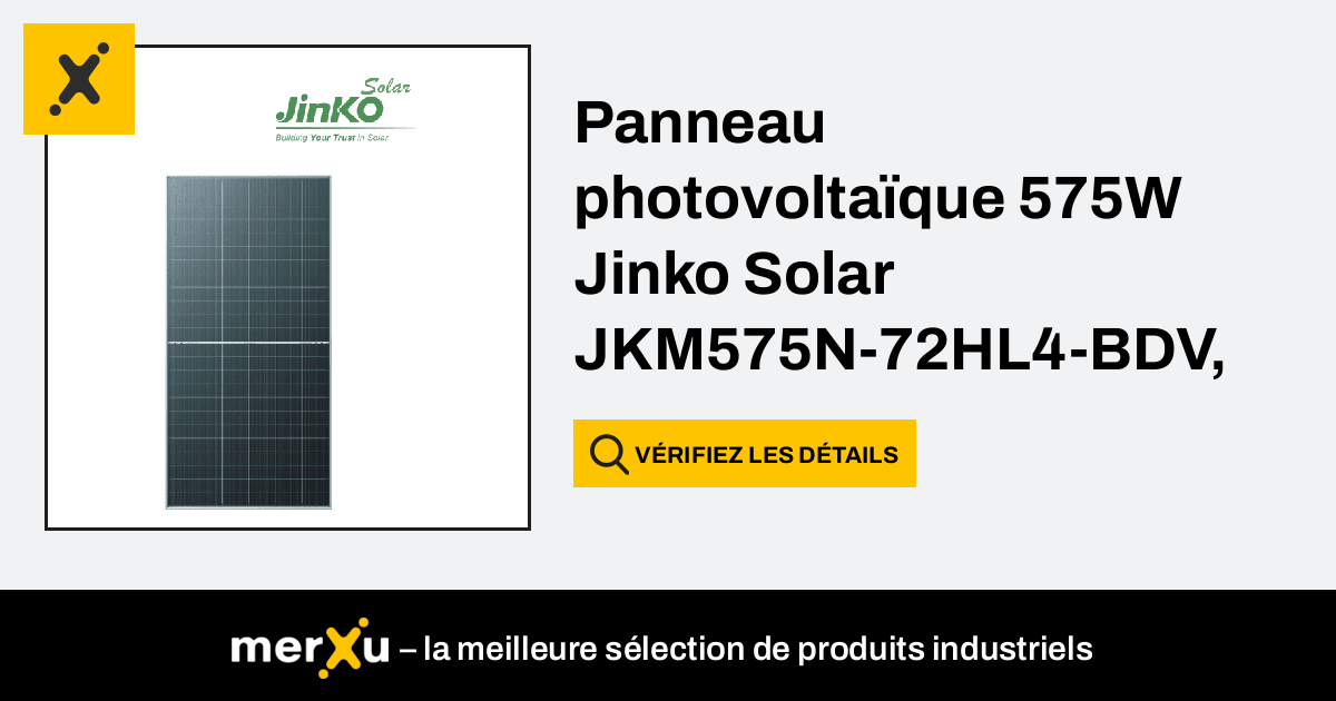 Jinkosolar Panneau Photovolta Que W Jinko Solar Jkm N Hl Bdv