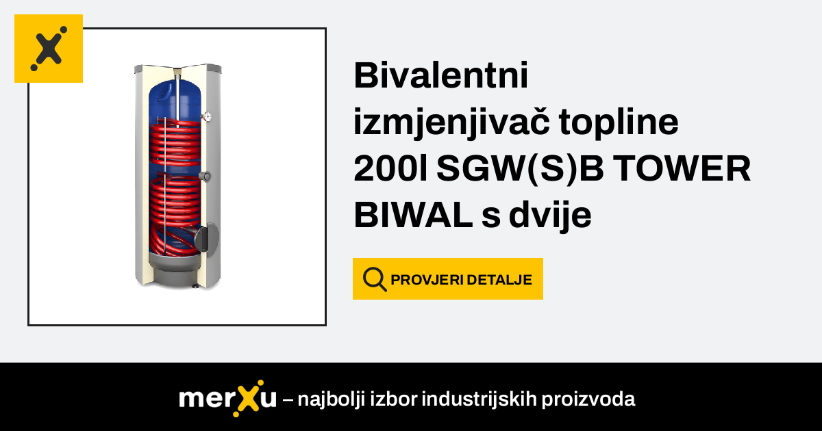 Galmet Bivalentni Izmjenjiva Topline L Sgw S B Tower Biwal S Dvije