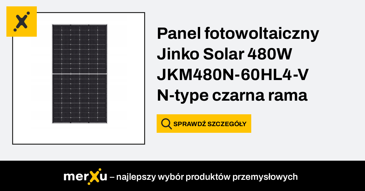 Jinkosolar Panel Fotowoltaiczny Jinko Solar W Jkm N Hl V N Type