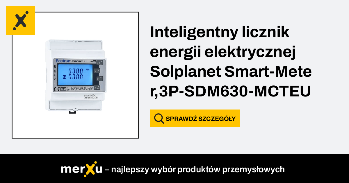 Inteligentny Licznik Energii Elektrycznej Solplanet Smart Meter 3P