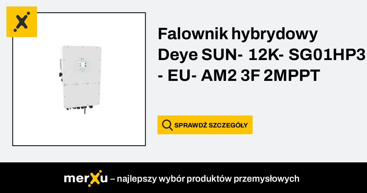 Falownik Hybrydowy Deye Sun Ksg Hp Euam F Mppt Voltforce Pl