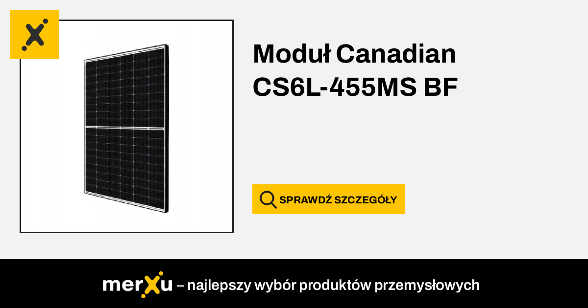 Canadian Solar Modu Canadian Cs L Ms Bf Merxu