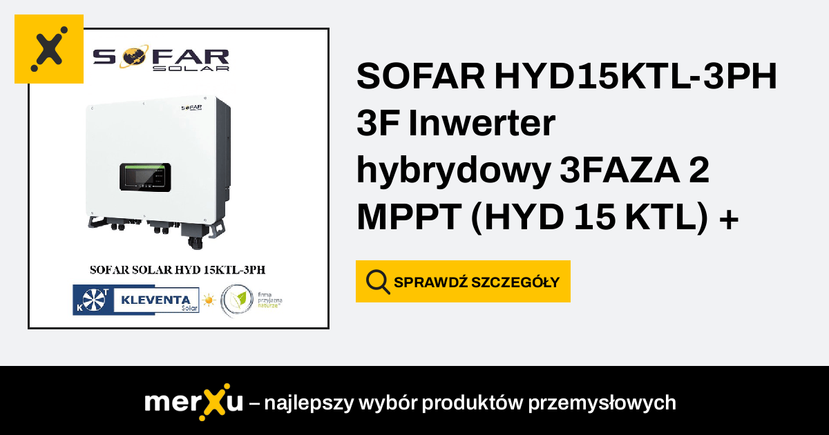 Falownik Hybrydowy Sofar Hyd Ktl Fazowy Sofar Solar Hyd Ktl Ph