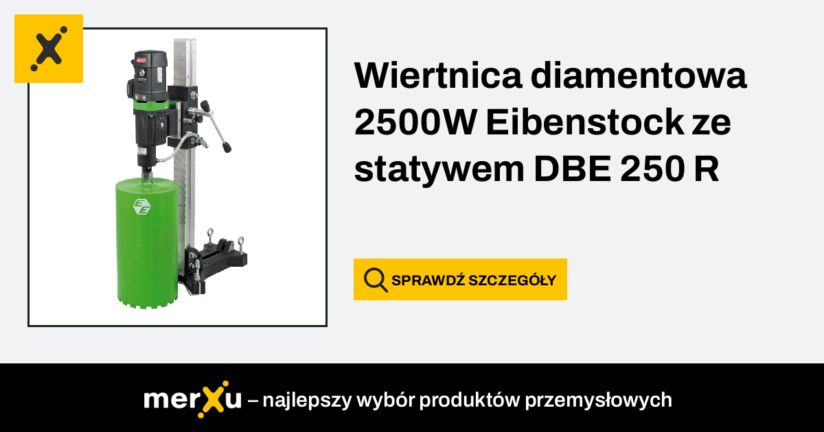 Eibenstock Wiertnica Diamentowa W Ze Statywem Dbe R