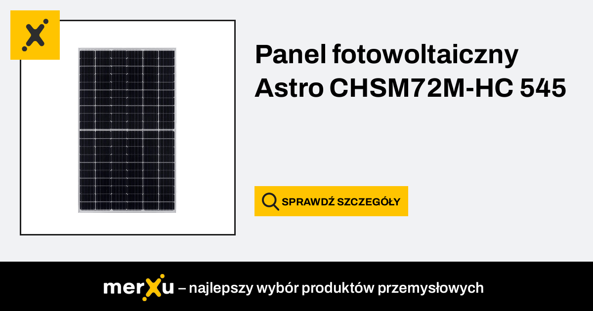 Astronergy Panel Fotowoltaiczny Astro Chsm M Hc Ab Aa