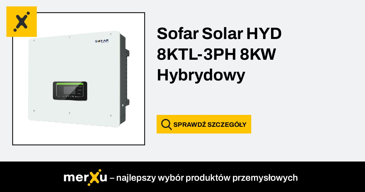 Sofar Solar Hyd Ktl Ph Kw Hybrydowy Merxu