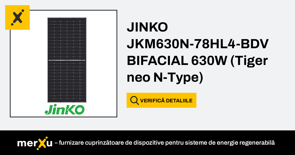 Jinkosolar Jinko Jkm N Hl Bdv Bifacial W Mc Evo Tiger Neo N