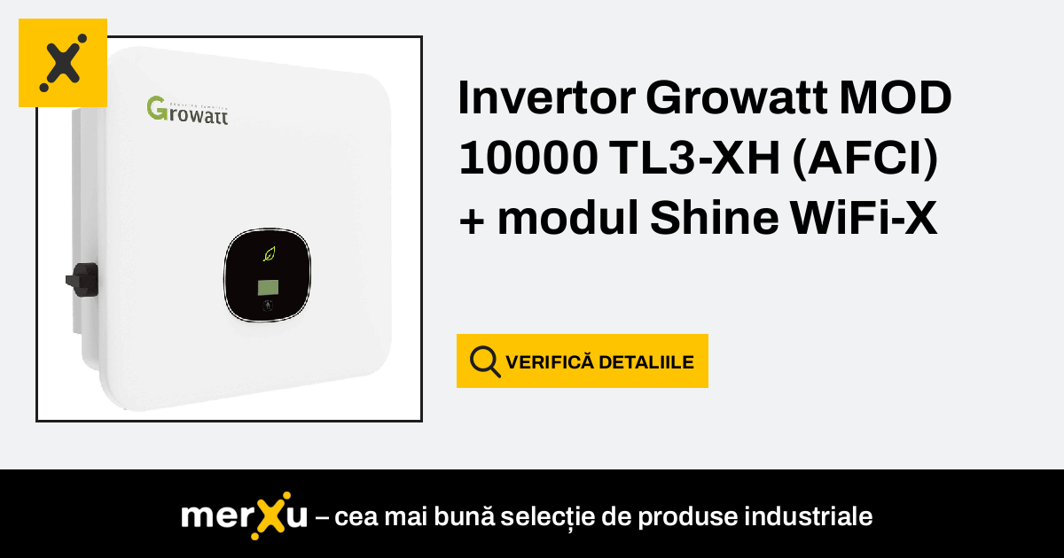 Growatt Invertor Mod Tl Xh Afci Modul Shine Wifi X Merxu