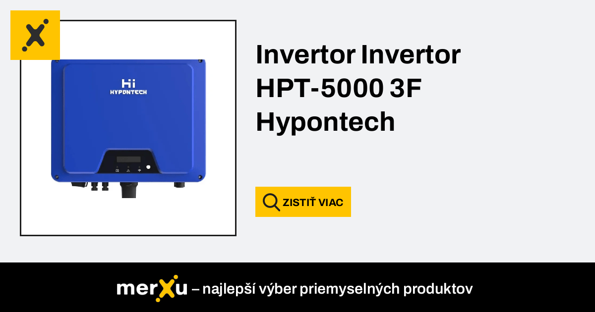 Hypontech Invertor HPT 5000 3F MerXu