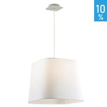 Hanging Ceiling Lamp Mito White, How To Install A Ceiling Lampshade