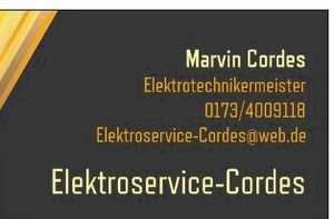 Marvin Cordes Elektrotechnikmeister