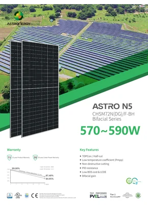 Astronergy Photovoltaikmodul CHSM72N(DG)/F-BH 575W 575W Silber