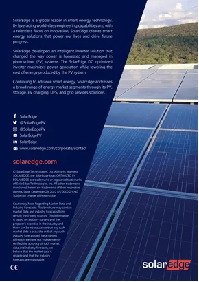 Datasheets SolarEdge Power Optimizer P605/ P650/ P701/ P730/ P800p/ P801/ P850/ P950/ P1100 - Lehekülg 4