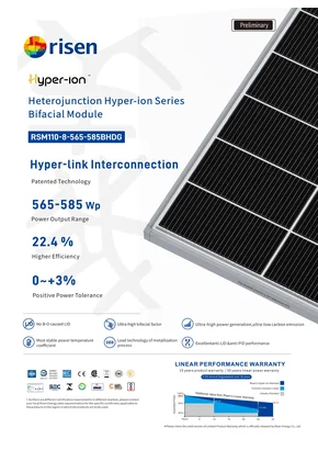 Modul fotovoltaic Risen Energy RSM110-8-575BHDG 575W