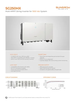 Sungrow hálózati inverter SG250HX 250000W