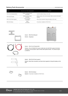 Datasheets Deye RW-F10.6 - Page 4