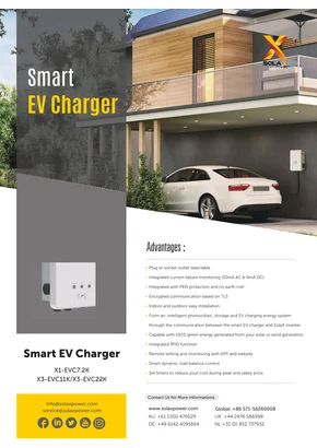 Electric vehicle chargers Solax Power X3-EVC-11K Three 16A