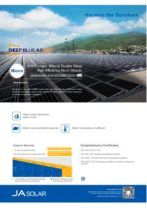 Fotovoltački modul Ja Solar JAM54D40-430/MB 430W Crno