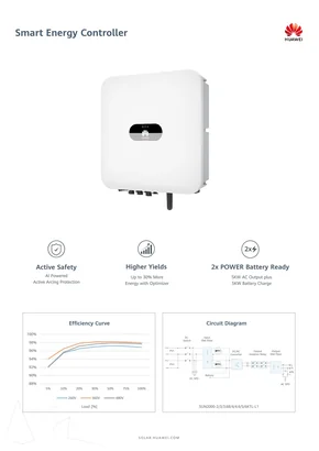 Гібридний інвертор Huawei SUN2000-3.68KTL-L1 3680W