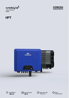 Inversor de red Hypontech HPT-25K 25000W