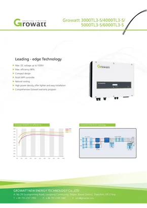 Інвертор поза мережею Growatt 3000TL3-S 3000W