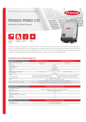 Мережевий інвертор Fronius Primo 5.0-1 Light 5000W