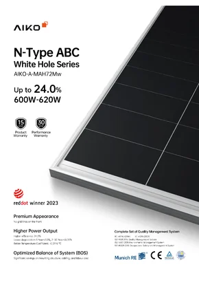 Módulo fotovoltaico AIKO A600-MAH72MW 600W Prata