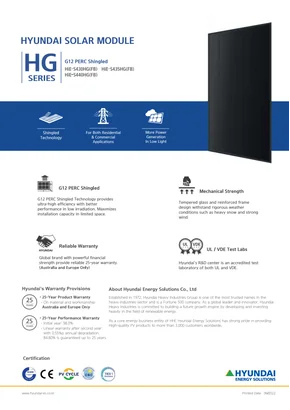 Modulo fotovoltaico Hyundai HiE-S430HG(FB) 430W Full black