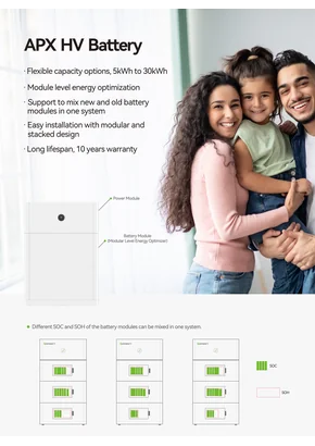 Sistema de armazenamento de energia Growatt APX 10.0HV 10kWh