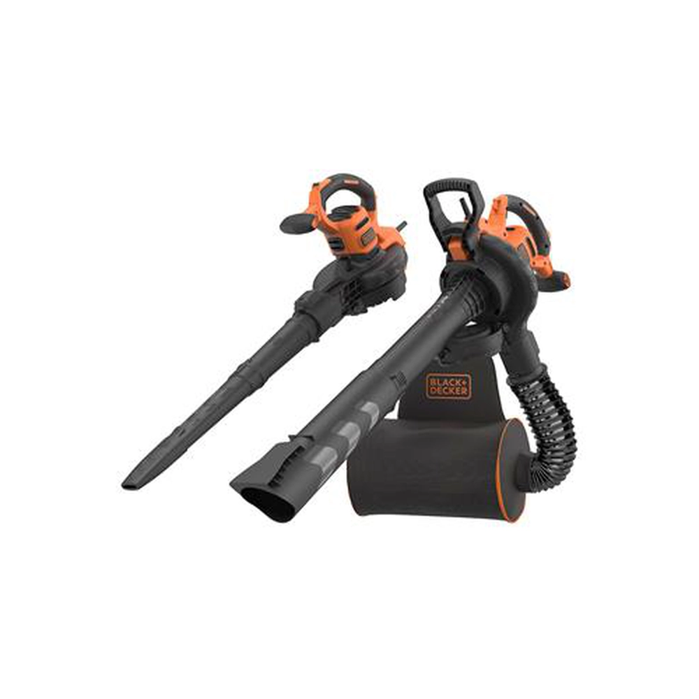 Black and Decker BEBLV300 Garden Vacuum and Leaf Blower with Back