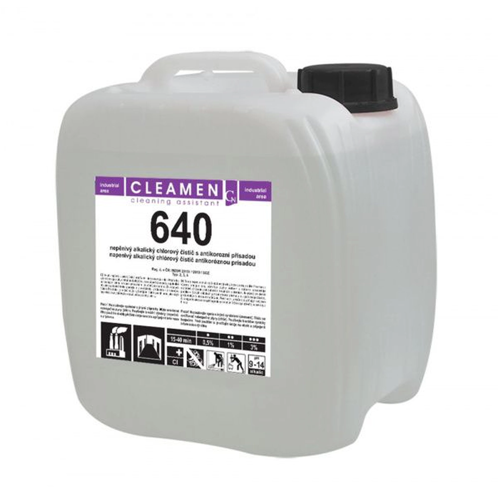 Cleamen 640 nicht schäumender alkalischer Chlorreiniger mit  Korrosionsschutzzusatz 11 kg - merXu - Preise verhandeln! Großhandelskäufe!