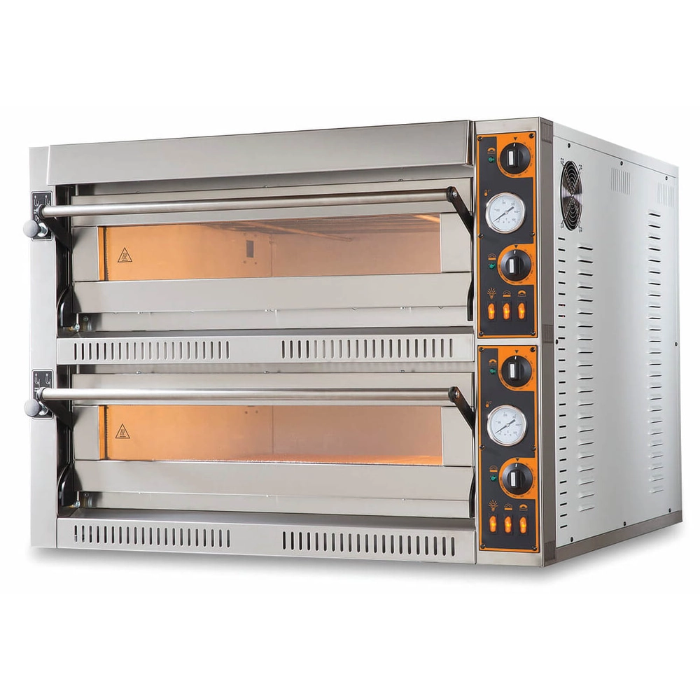 FORNO PIZZA ELETTRICO LINEA BASIC XL A DUE CAMERE