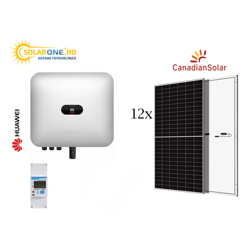 kit solar de autoconsumo Huawei de 5kw hibrido