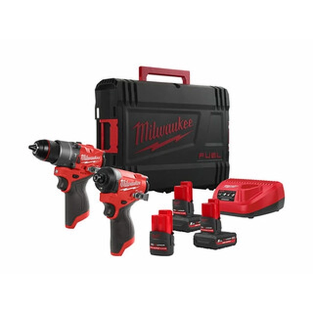 -35000 CUPOM HUF - Milwaukee M12FPP2A2-5253X pacote de máquina