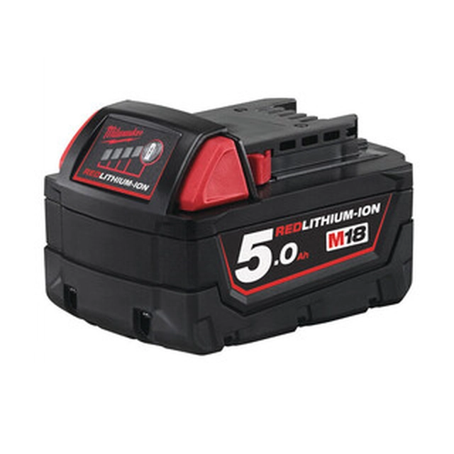 -40000 COUPON HUF - Milwaukee M18 B5 18 v 5,0 Ah batteria agli ioni di litio