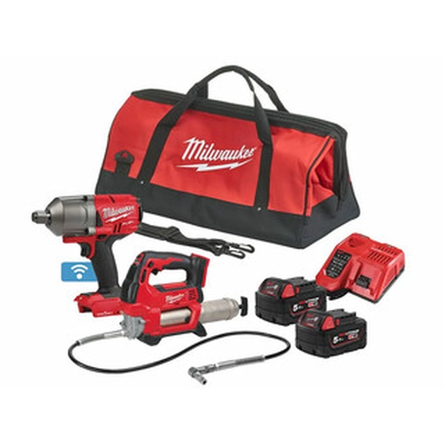 -65000 KUPON HUF - Milwaukee M18ONEPP2Q-502X pakiet maszynowy