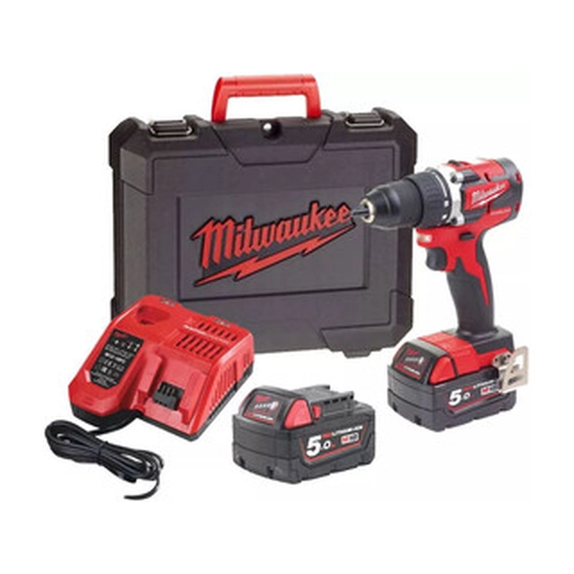 -75000 HUF COUPON - Milwaukee M18CBLDD-502C cordless drill driver with chuck
